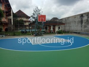 Mempersiapkan Pembuatan Lapangan Basket 2 Mempersiapkan pembuatan lapangan basket