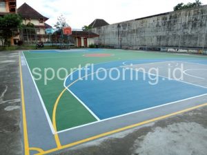 Perbedaan finishing flexypave rubber epoxy
