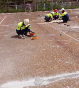 Pekerjaan Lapangan Selama Bulan Puasa 1 pengerjaan-lapangan-pada-bulan-puasa-sportflooring.id